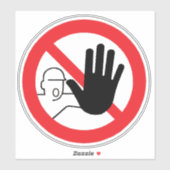 Restez clair Étiquette (Feuille)