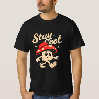 Restez cool drôle de texte design de t-shirt pour