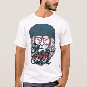 Restez Cool, Rugissez Fort – T-Shirt Lion Impertur