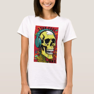 Restez Cool Skull Gen X T-shirt