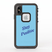 "Restez coque iphone positif" (Dos)