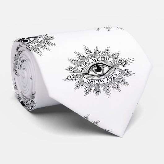 Restez cravate étrange (Roulé)