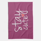 Restez Cute Serviette Cuisine, Gris (Vertical)