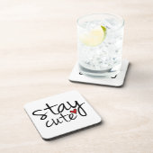 Restez de mignons Dessous de verre (Côté Droit)