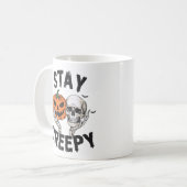 Restez Déplaisant Halloween Mug - Coupe Éffrayante (Devant gauche)