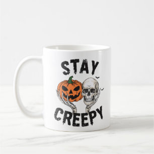 Restez Déplaisant Halloween Mug - Coupe Éffrayante