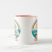 Restez Doré Mug Rétro Surf Côté Bohème (Centre)