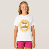 ✨ Restez Doré T-Shirt (Devant entier)