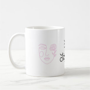 Restez Douce Restez Florissante Tasse Florale Esth