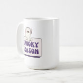 Restez Éffrayant à café Mug (Devant gauche)