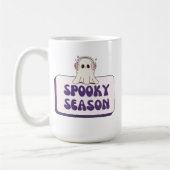 Restez Éffrayant à café Mug (Gauche)