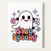 Restez Éffrayant Super Fantôme Retro Pastel Hallow (Dos)