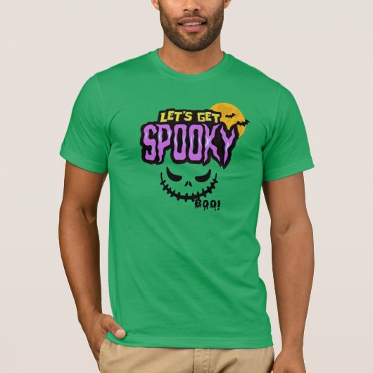 Restez Éffrayant - T-shirt Halloween pour hommes (Devant)