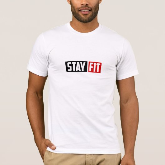Restez en forme - T-Shirt de gym (Devant)