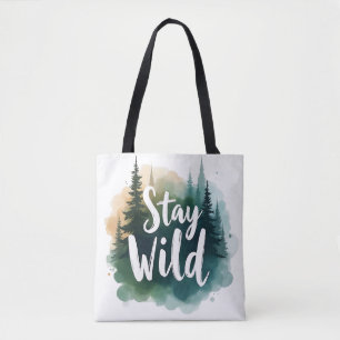 Restez en Sac fourre-tout sauvage Shopper Nature