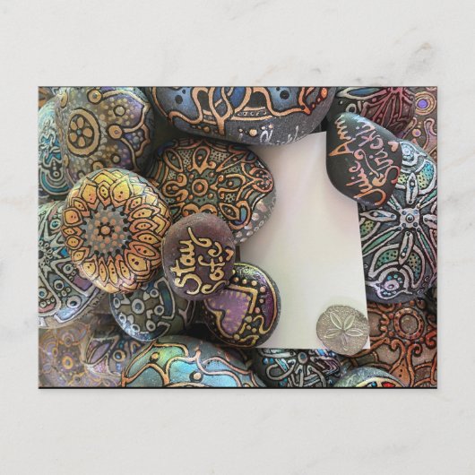 Restez en sécurité Carte postale par Julie Ann Str (Devant)