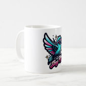 Restez en vol Motivation Hummingbird Mug (Devant gauche)