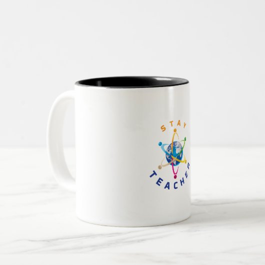 Restez enseignant Mug (Devant gauche)