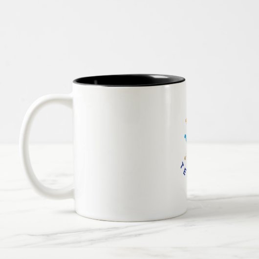 Restez enseignant Mug (Gauche)