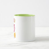 Restez Étrange Mug Floral (Centre)
