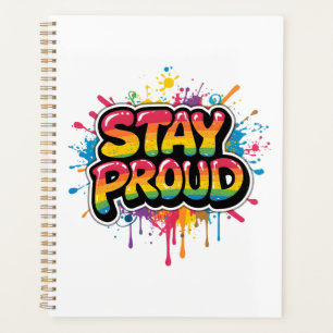 Restez fiers - Citation LGBTQ+ sur la fierté arc-e