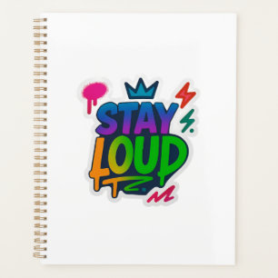 Restez forte Graffiti Neon