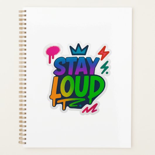 Restez forte Graffiti Neon (Devant)