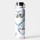 Restez Frais La Bouteille D'Eau Amo - Coeur Romant (Arrière)