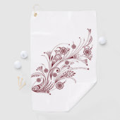 Restez frais sur le vert : serviettes de golf haut (En situation)