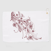 Restez frais sur le vert : serviettes de golf haut (Horizontal)