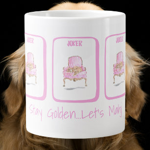 Restez Golden... Jouons au Mahj Tasse à café avec