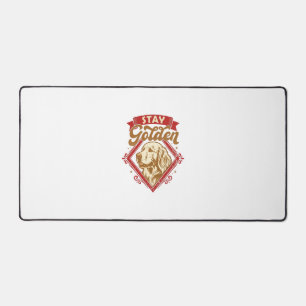 Restez Golden Retriever Chien Diamant Rouge_1