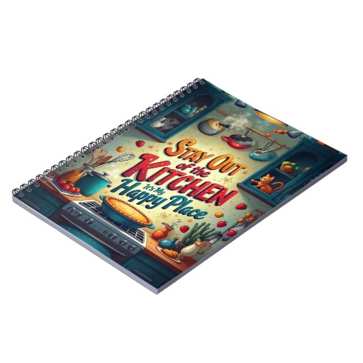 Restez hors de la cuisine Cahier (Côté gauche)