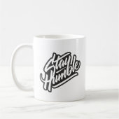 Restez humble Mug (Gauche)