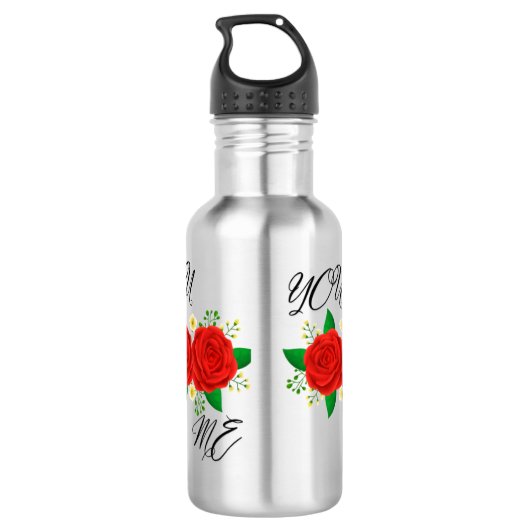 Restez hydraté en style avec bouteille d'eau perso (Dos)