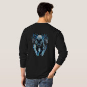 , Restez Inarrêtable – T-Shirt Océan Crocodile (Dos entier)