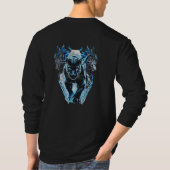 , Restez Inarrêtable – T-Shirt Océan Crocodile (Dos)