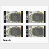 RESTEZ LIT stickers (Feuille)