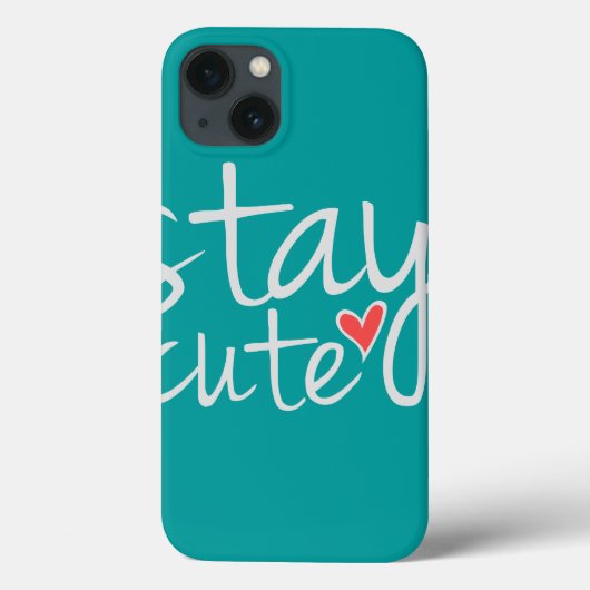 Restez mignonnes à peine Il coque ipad, Gris (Verso)