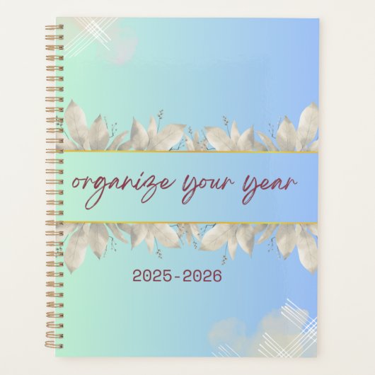 Restez organisé et inspiré avec cette belle (Devant)