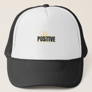 Restez Positif – Casquette Motivationnelle