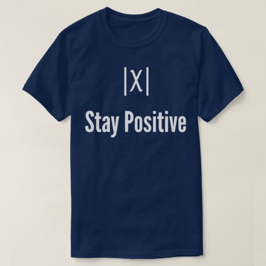 Restez positif Math Tee Classic TShirt (Design devant)