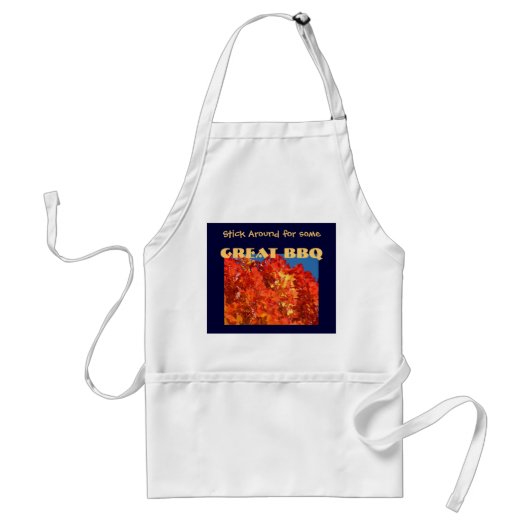 Restez pour des tabliers de BBQ géniaux Barbeque (Devant)