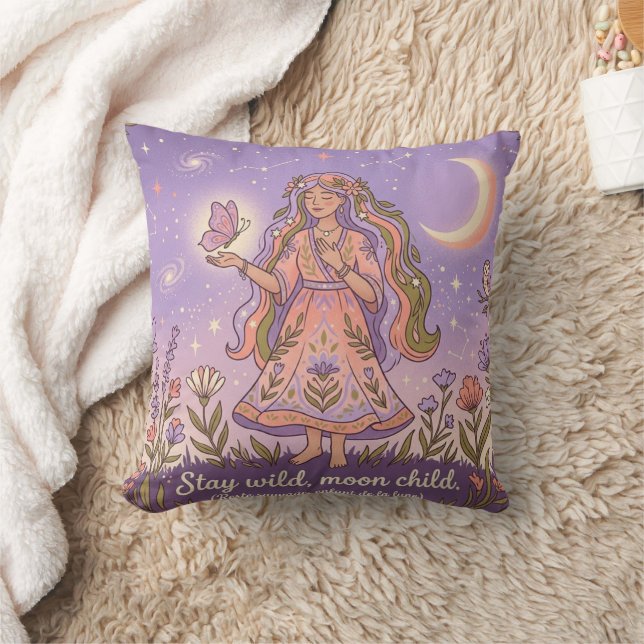 Restez Sauvage Enfant de la Lune Coussin de Lancem (Couverture)