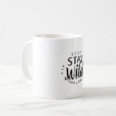Restez sauvage Moon Child Mug (Devant gauche)