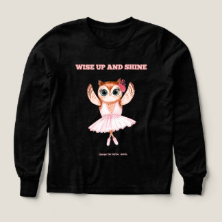 RESTEZ SUR VOS ORTEILS, fille ballerine Hibou noir