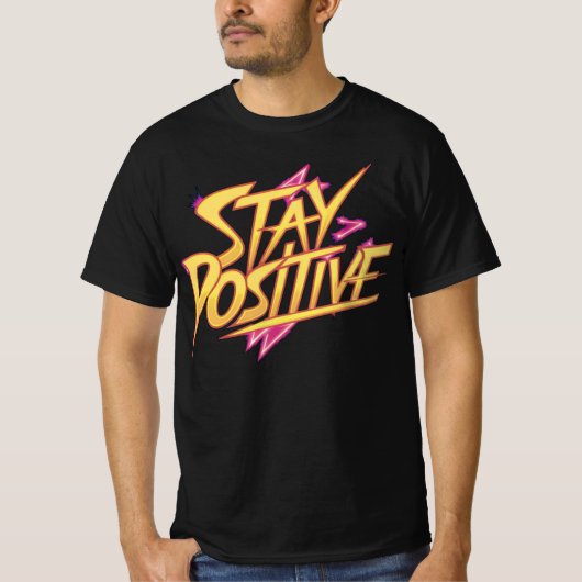 Restez T-shirt positif (Devant)