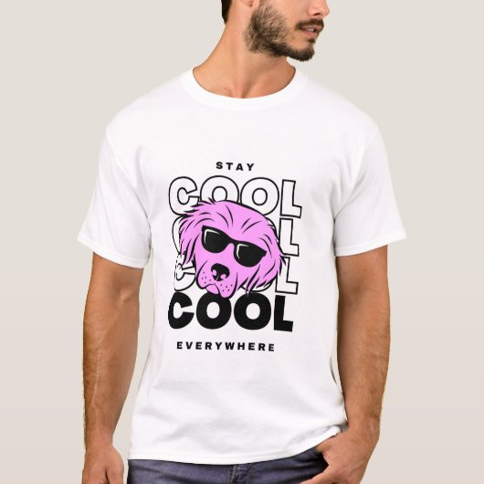 Restez t-shirts cool (Devant)