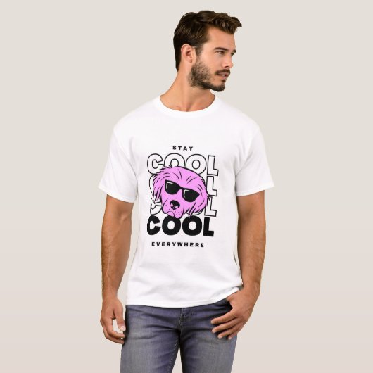 Restez t-shirts cool (Devant entier)
