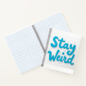 Restez un Carnet de typographie bizarre (Intérieur)